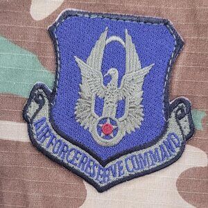 Vintage 80s USAF Reserve Camouflage Jacket Medium Long Military